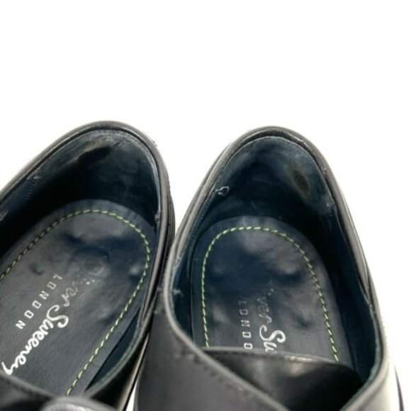 Oliver Sweeney London Pippin Derby Black Leather Dress Shoes Men\'s US9 EU42 UK8 main image 7
